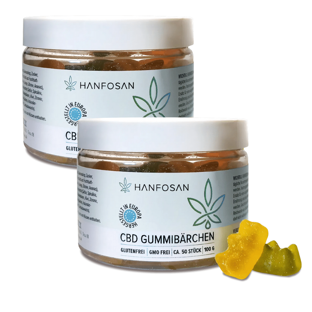 Hanfosan CBD Gummibärchen · 2er Pack