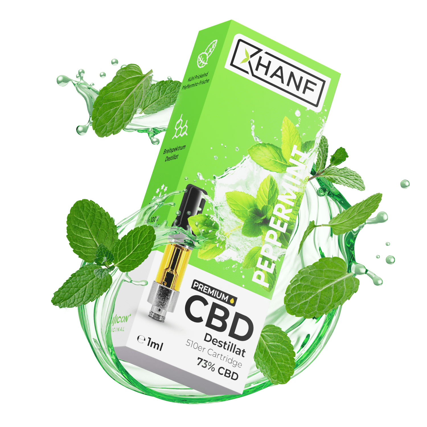 Hanfosan CBD Liquid Peppermint · 1 ml