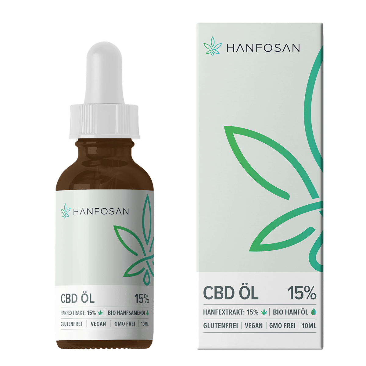 Hanfosan CBD Öl 15 % Vollspektrum · 10 ml