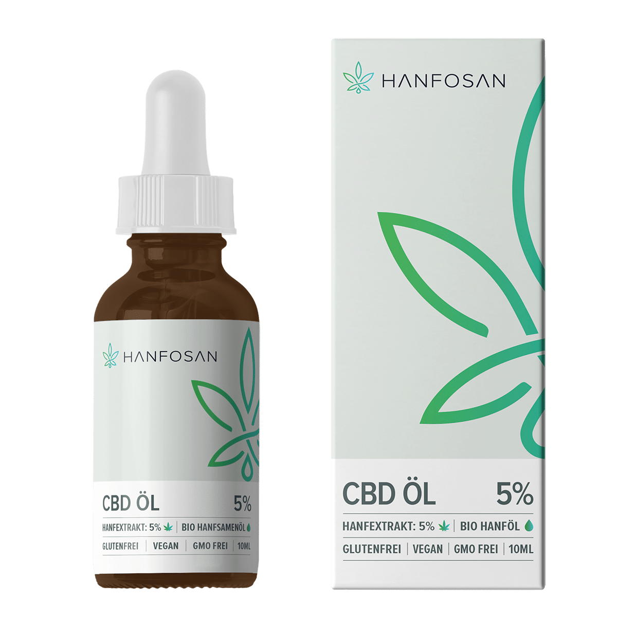 Hanfosan CBD Premium Öl 5 % Vollspektrum · 10 ml