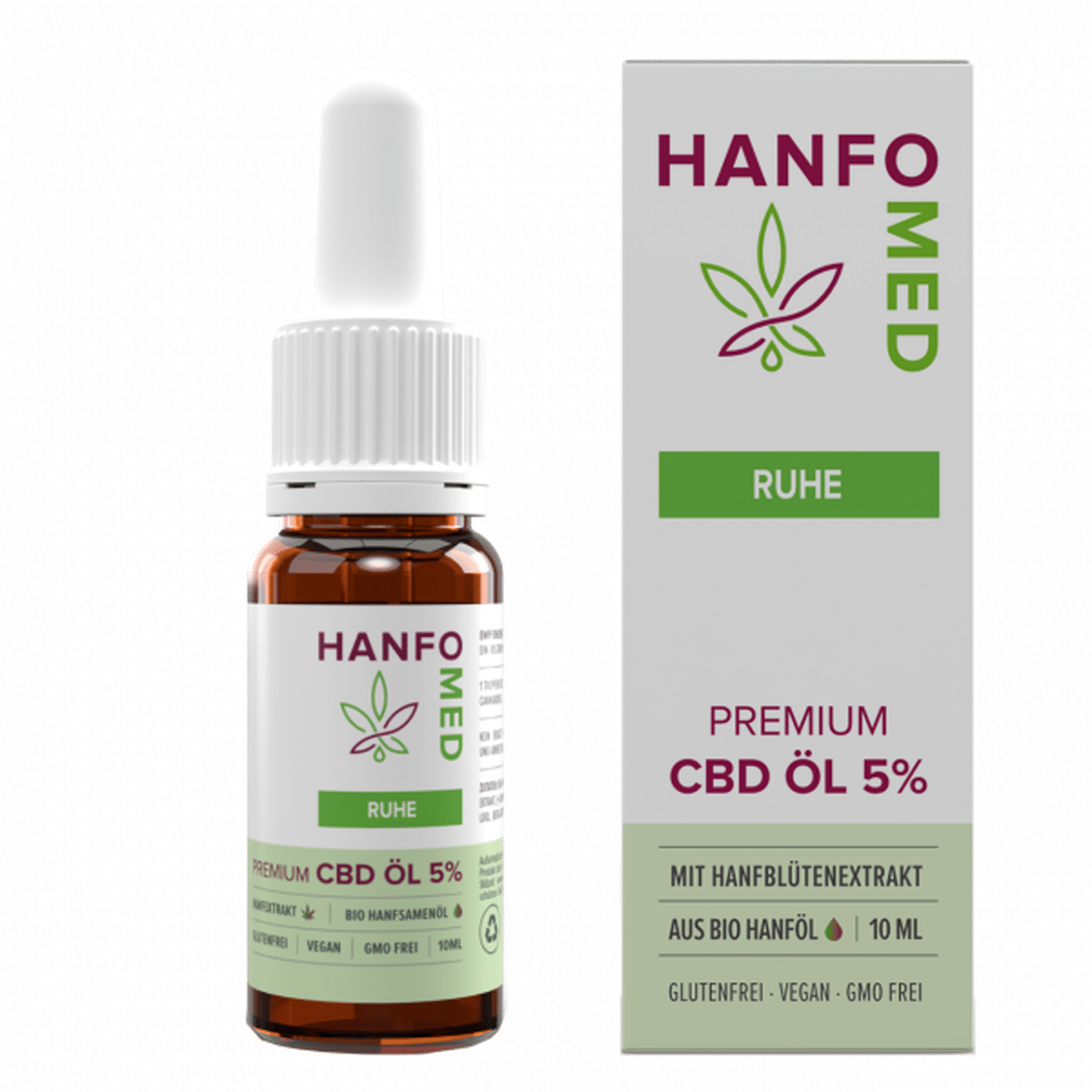 Hanfosan CBD Premium Öl Schlaf "Ruhe" 5 % · 10 ml