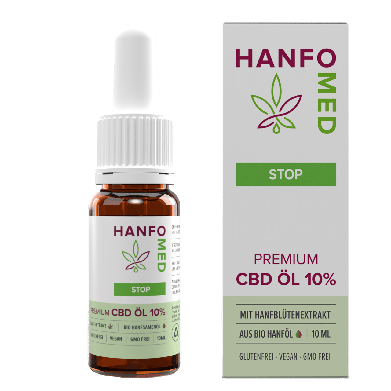 Hanfosan CBD Premium Öl "Stop" 10% · 10 ml