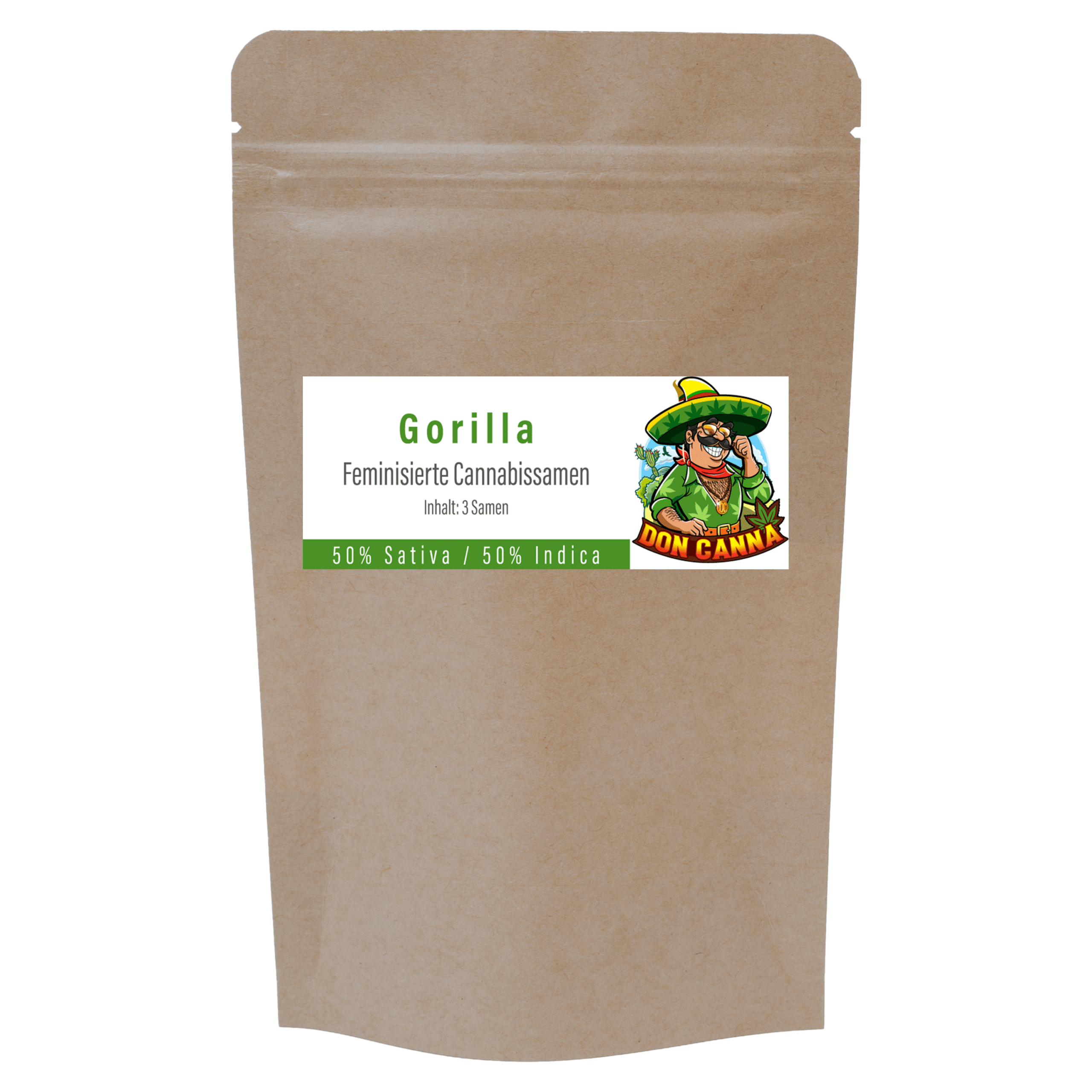Hanfosan Vision Gorilla Cannabis Samen Premium THC 28%