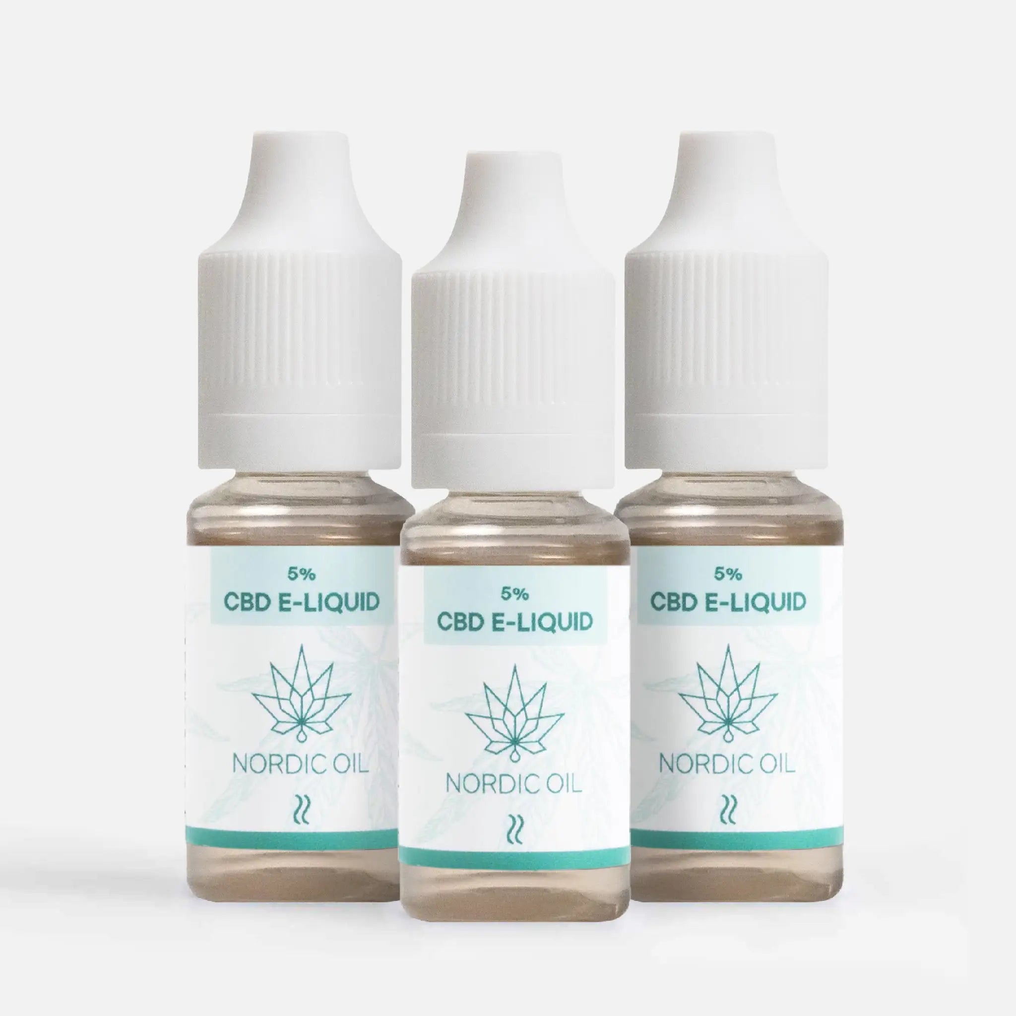 Nordic Oil 3er-Pack: CBD E-Liquid (5%)