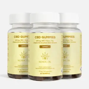 Nordic Oil 3er-Pack: CBD Fruchtgummis - CHILL