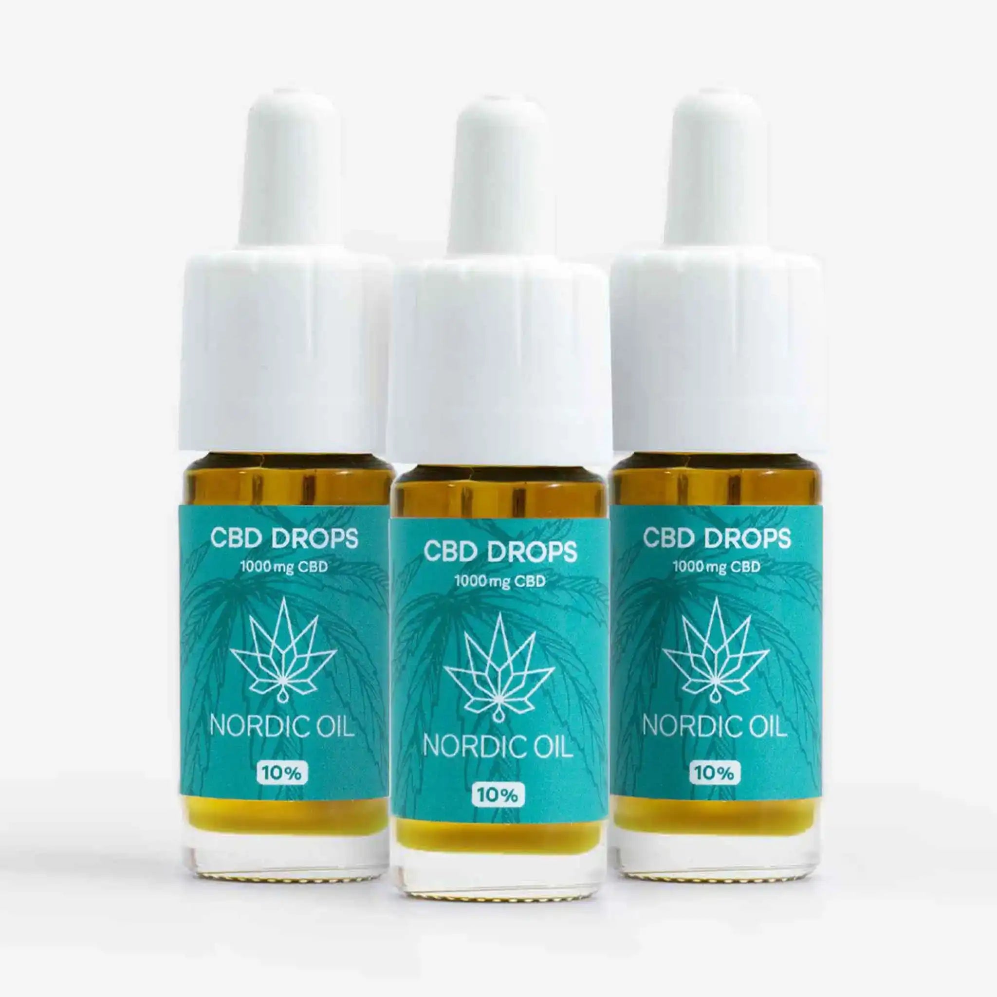 Nordic Oil 3er-Pack: CBD Öl Plus (10%)