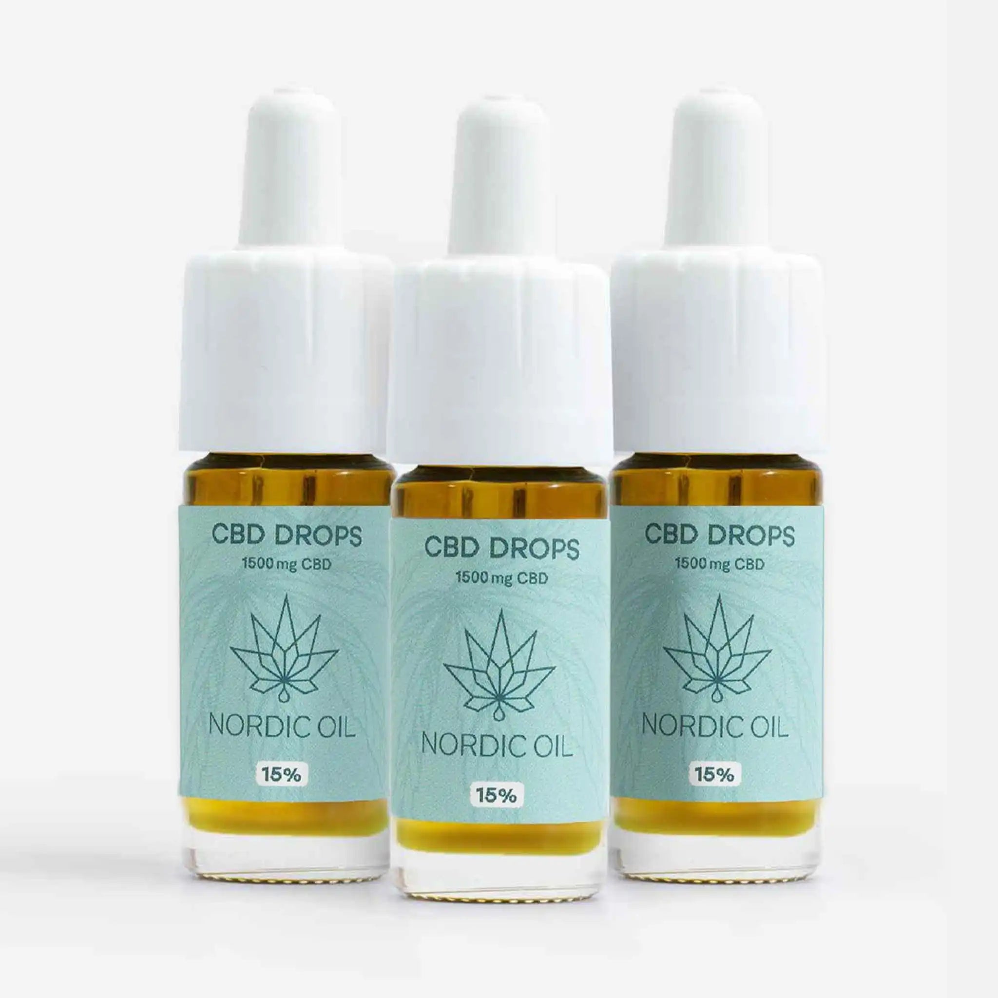 Nordic Oil 3er-Pack: CBD Öl Plus (15%)
