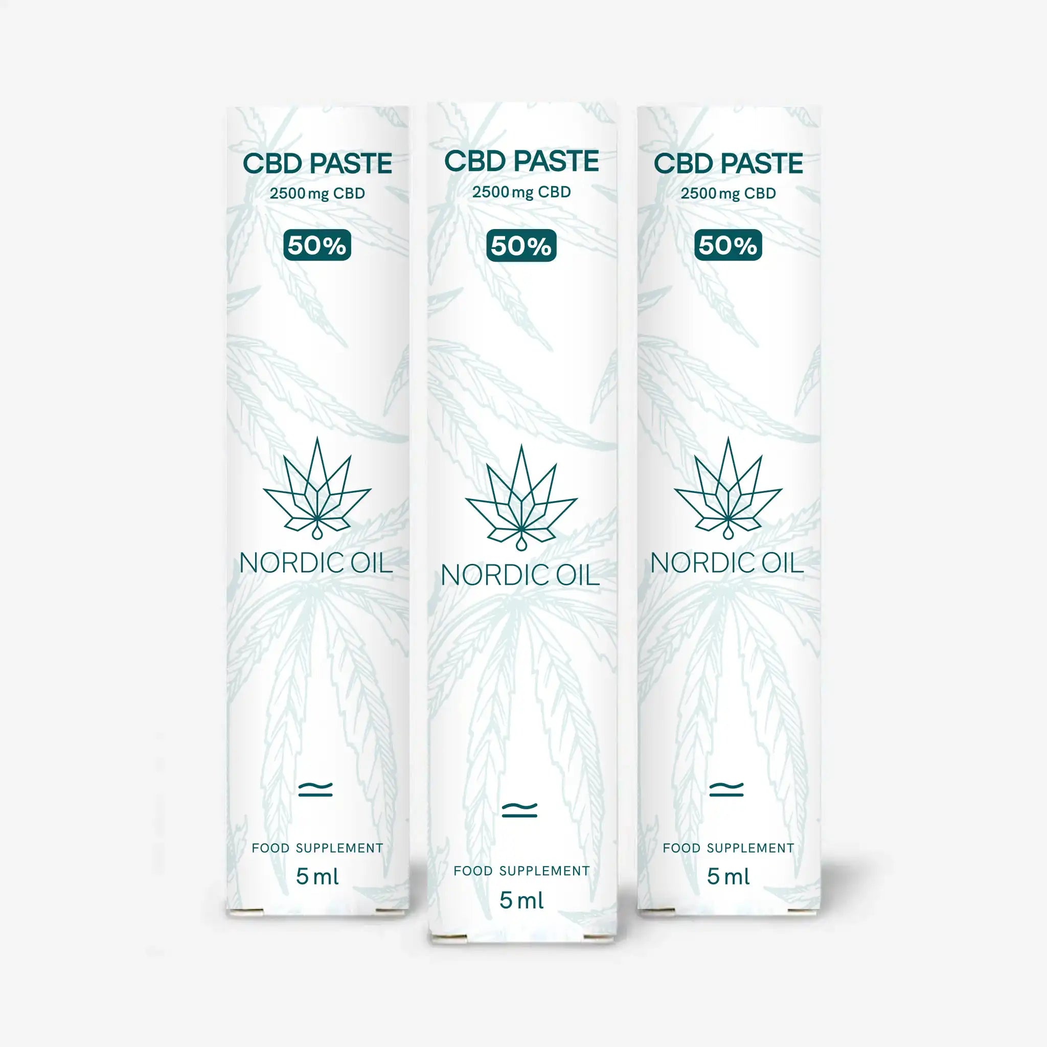 Nordic Oil 3er-Pack: CBD Paste (50%)