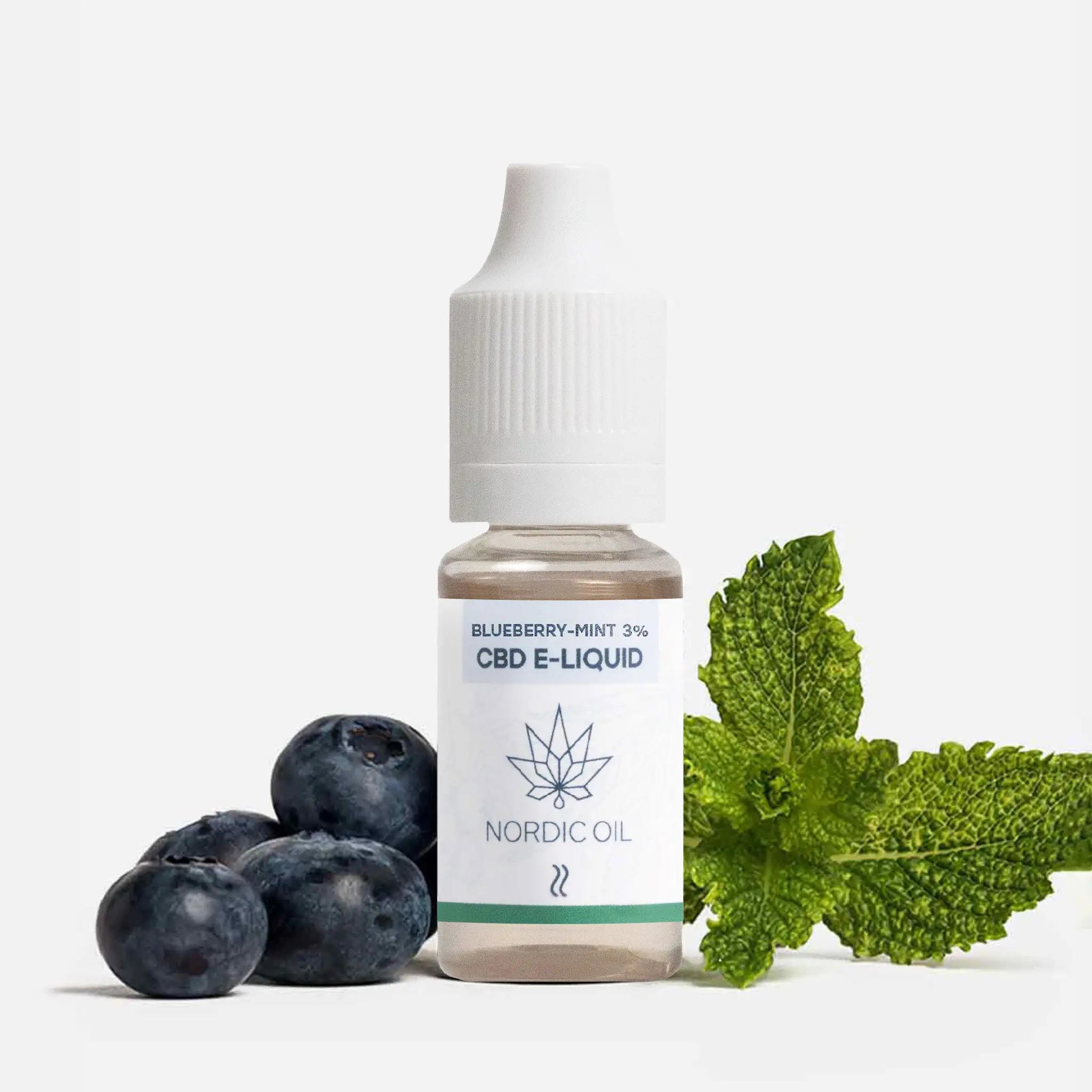 Nordic Oil CBD E-Liquid Blaubeere & Minze