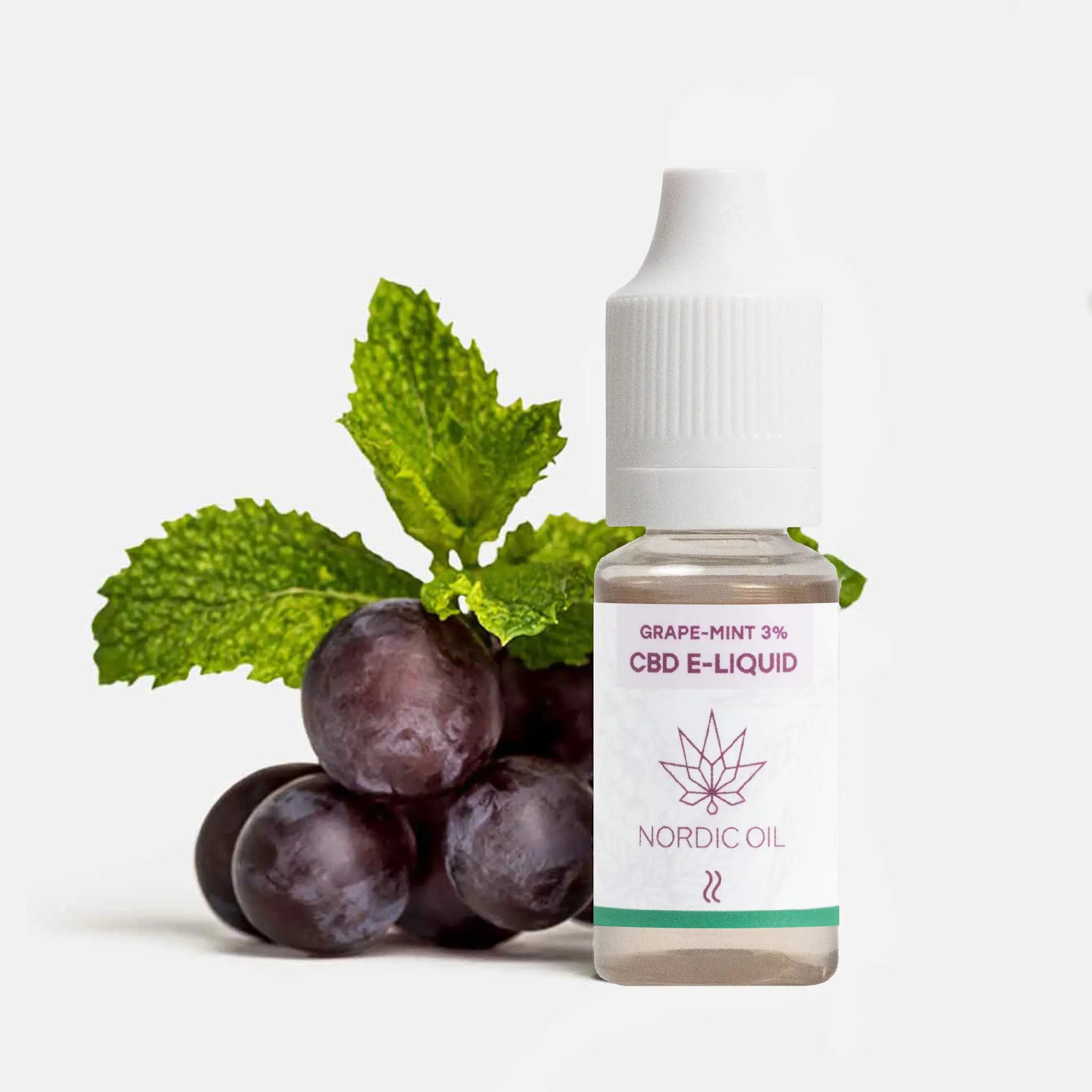 Nordic Oil CBD E-Liquid Traube & Minze