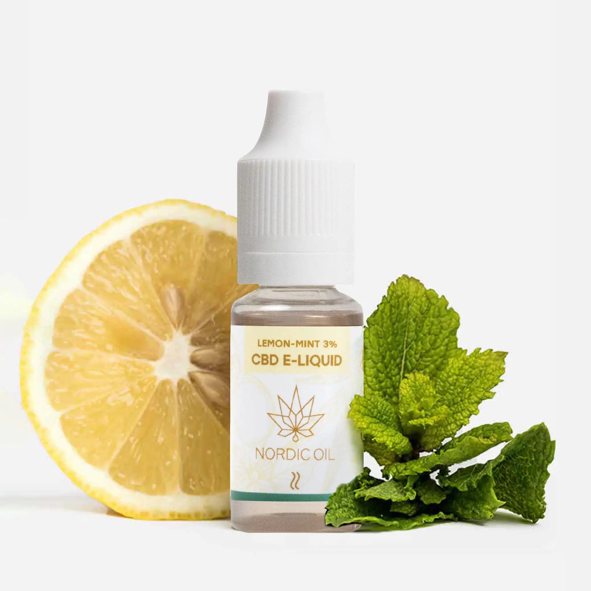 Nordic Oil CBD E-Liquid Zitrone & Minze