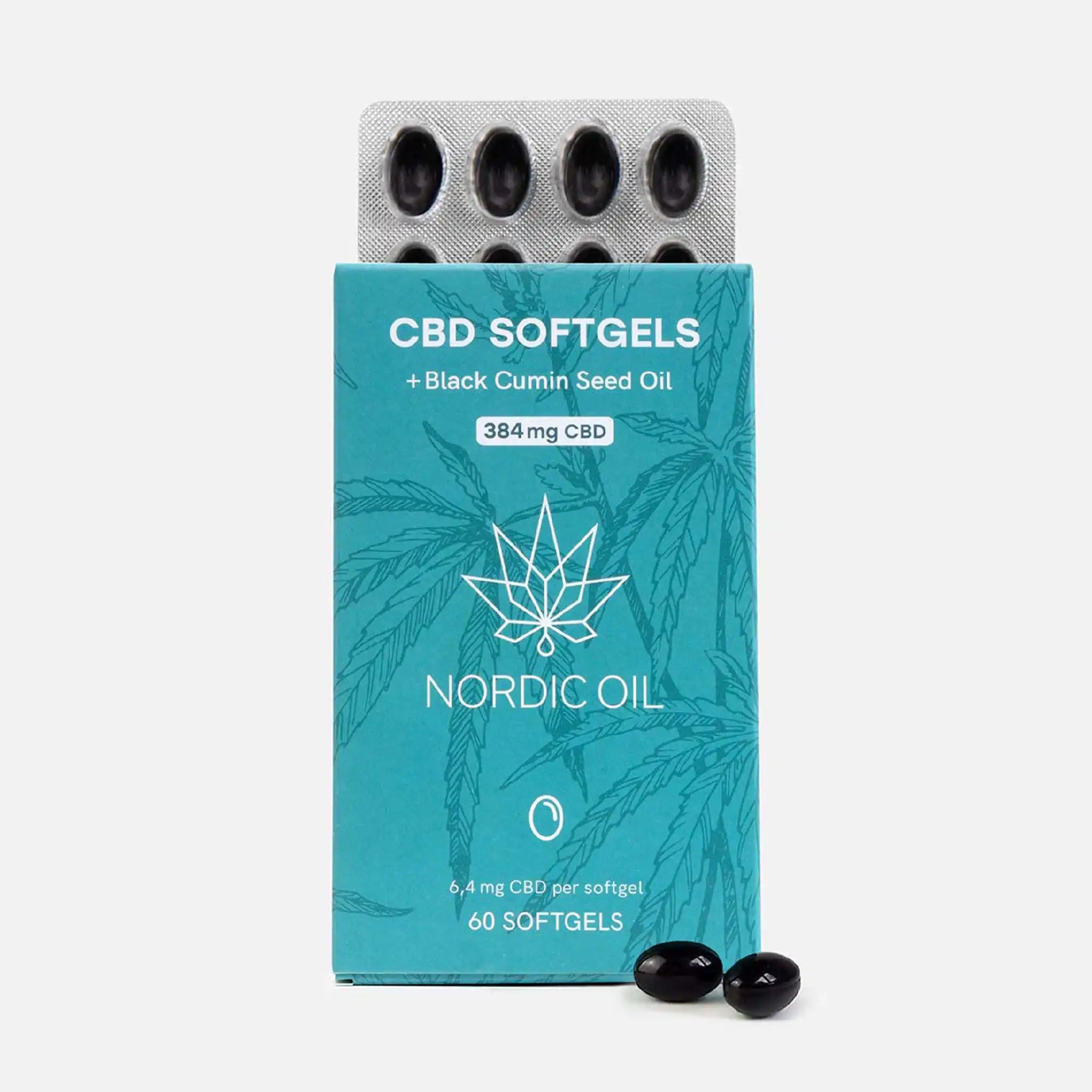 Nordic Oil CBD Kapseln (384mg)