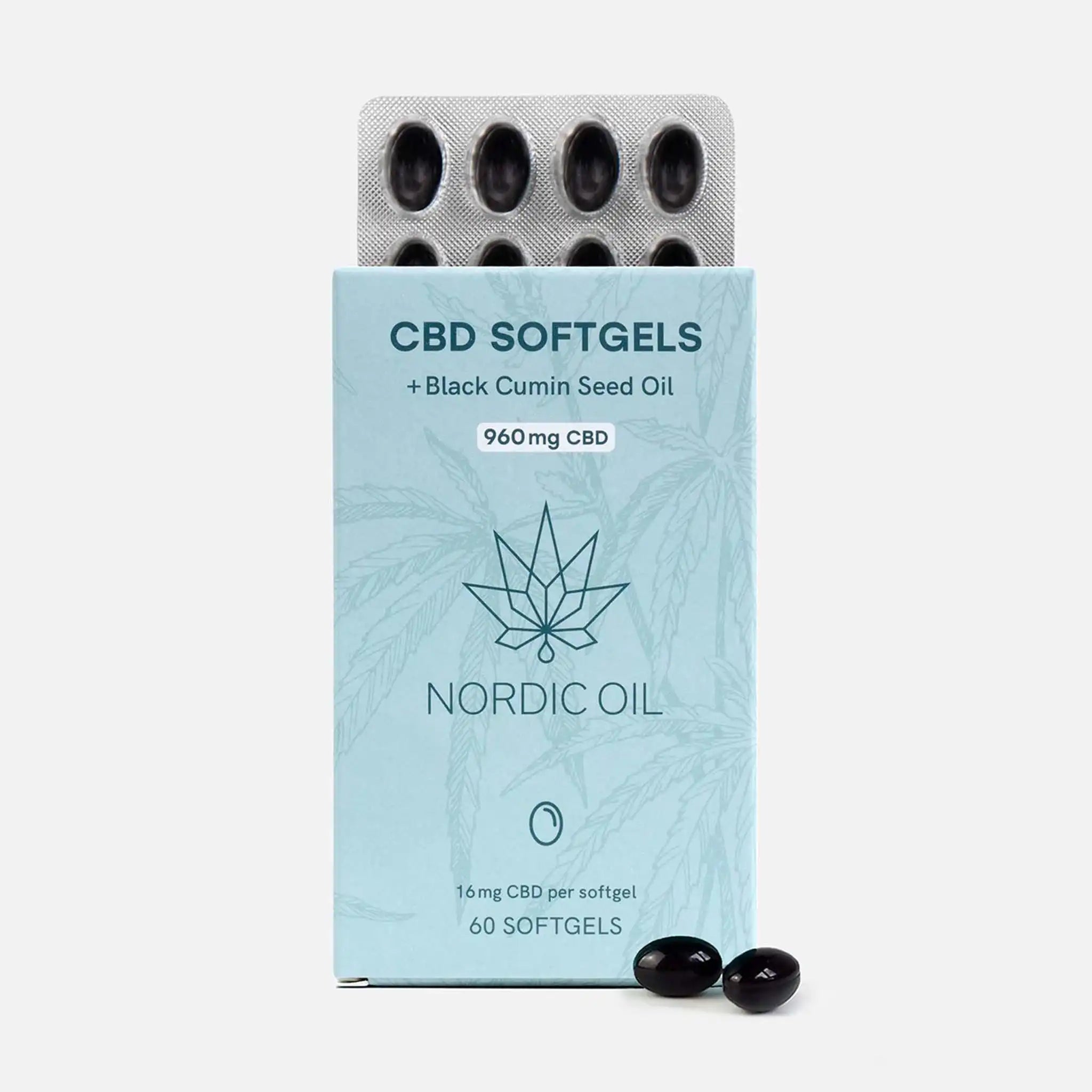 Nordic Oil CBD Kapseln (960mg)