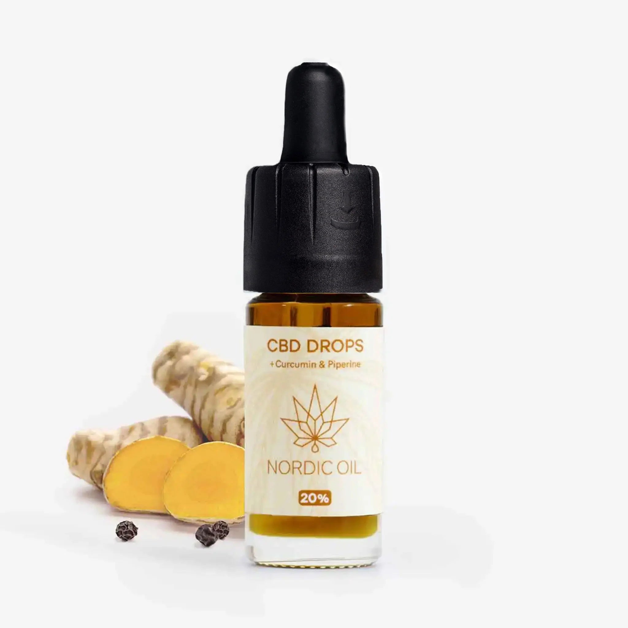 Nordic Oil CBD Öl (20%) mit Curcumin