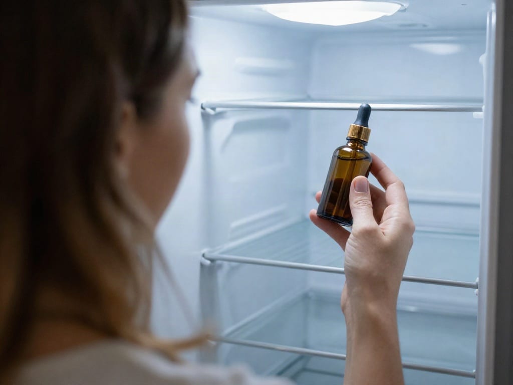 CBD Öl Kühlschrank