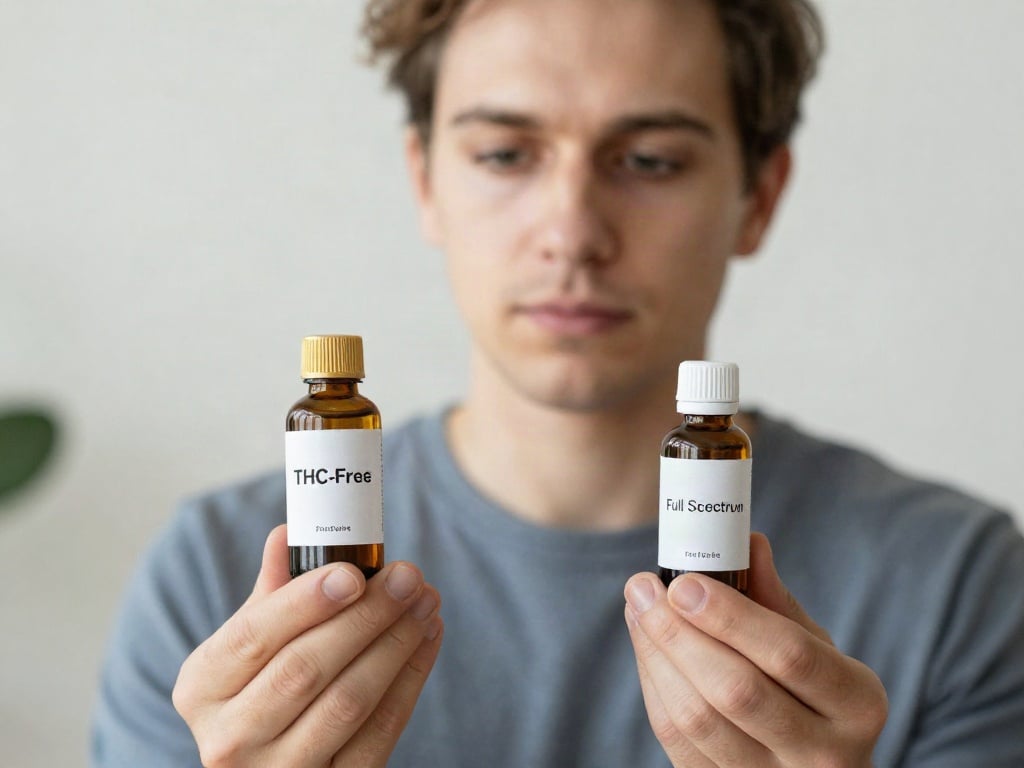 THC-freies CBD vs. Vollspektrum
