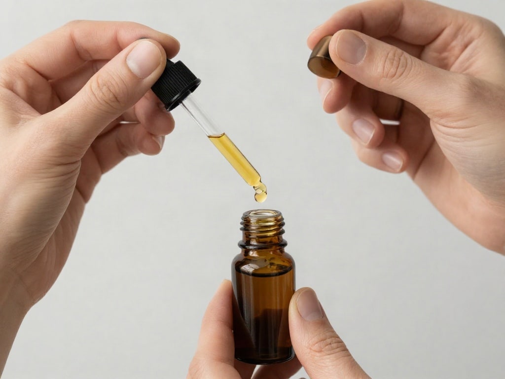 CBD Tropfengröße
